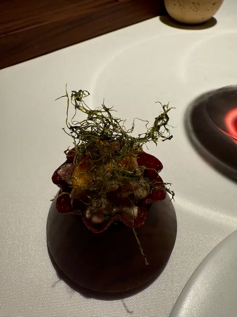 beef tartare tart