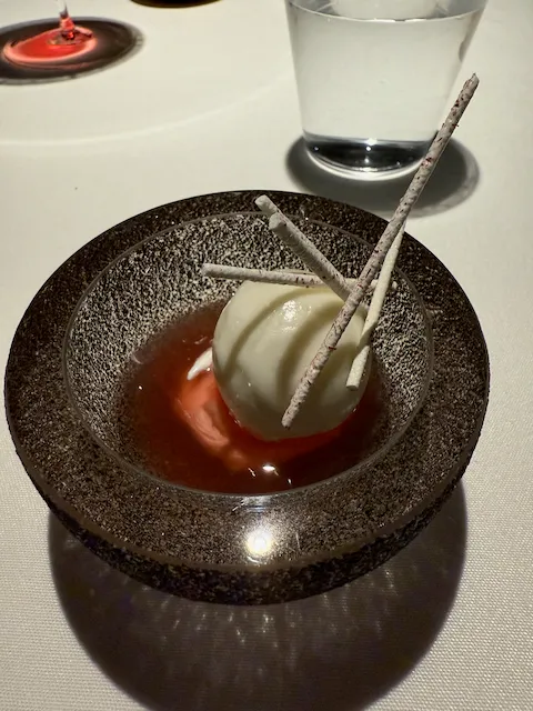 raw milk sorbet